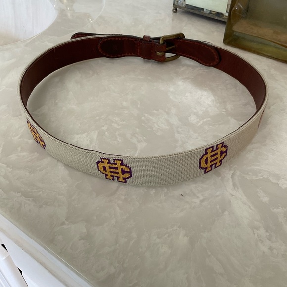 Catholic High, LR, AR, Tie & Belt, Tie-Class of 1999 purple 59” x 3”, Belt-Sz 32 - Picture 12 of 16